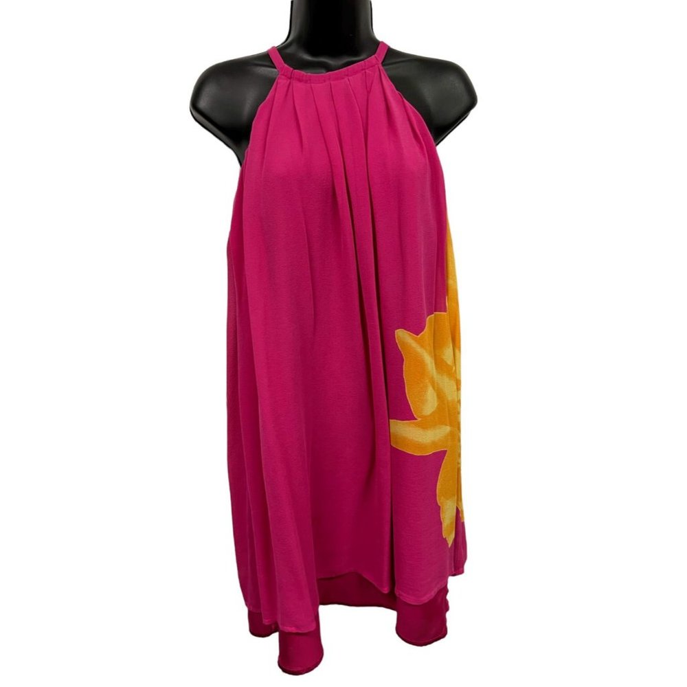 Express Dress Women's Size Small Babydoll Spaghetti Strap Lined Sundress Silk